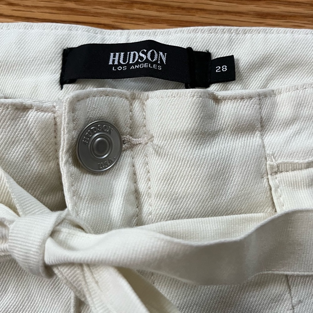 HUDSON Women's Paperbag, Tie Waist Short - Picture 4 of 6